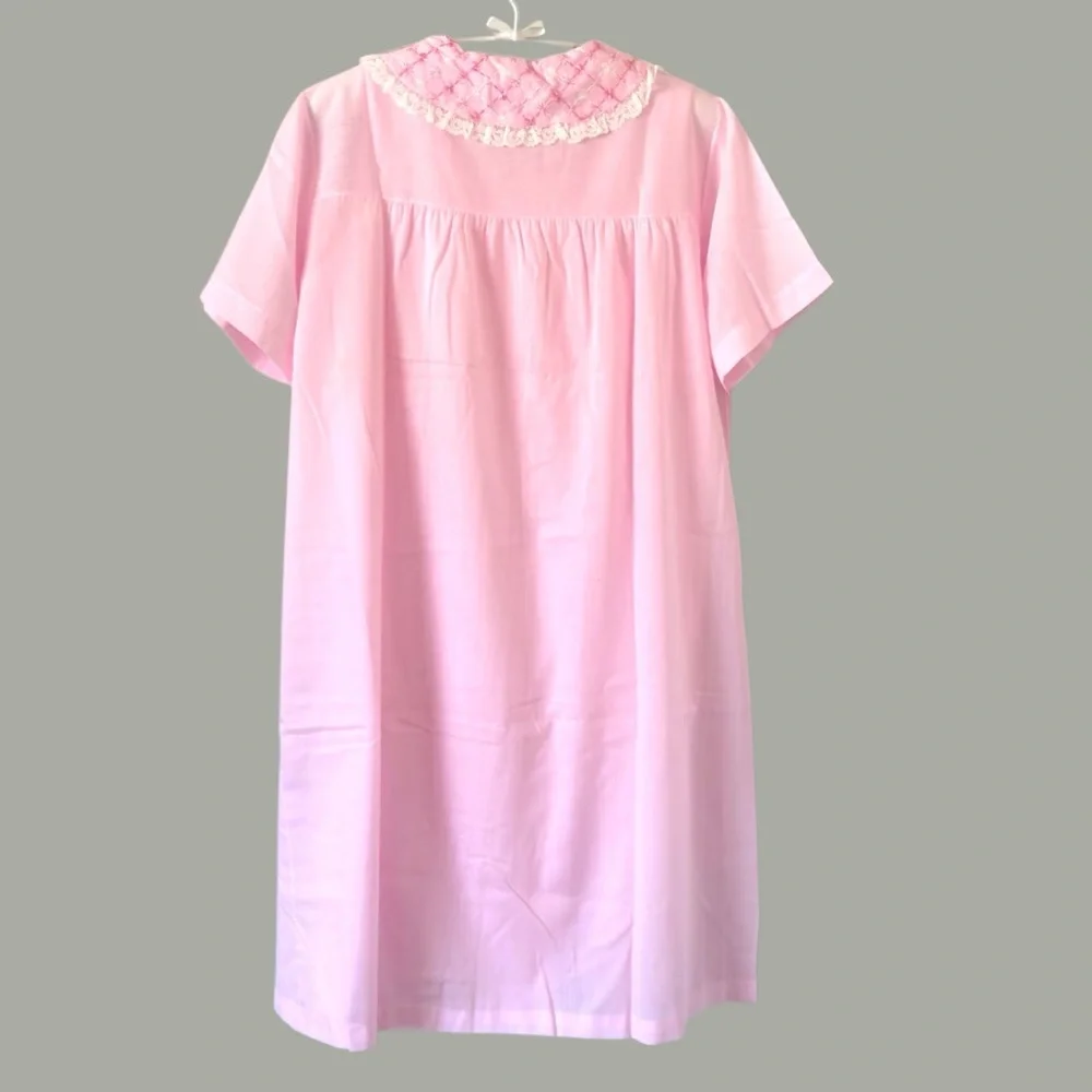 vintage 60s Katz Snap Coat & Shift set robe & gown size medium - Picture 4 of 15
